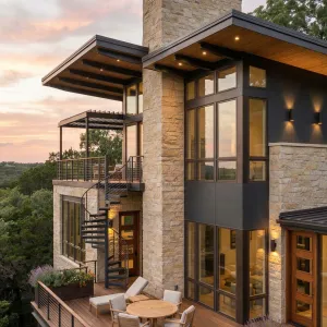 Hilltop Timber Vista Retreat