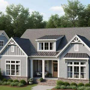 Serene Cottage Bliss with a Hint of Mirth