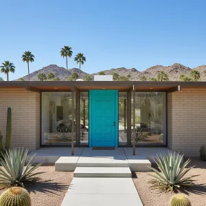 Turquoise Threshold in the Arid Abode