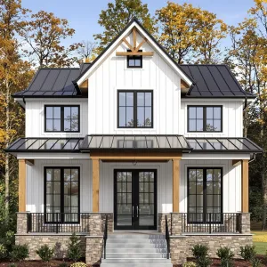 Striking Barn-Inspired Residence with a Contemporary Aura