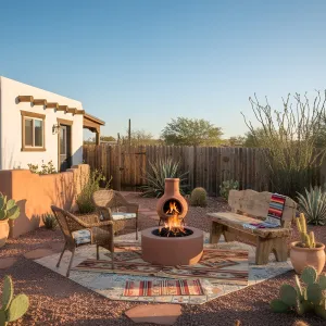 Desert Oasis: Cozy Adobe Nook