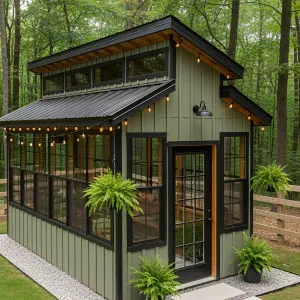 Garden Oasis: Where Glass Meets Grass