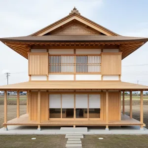 Zenful Abode: A Dance of Simplicity and Wood