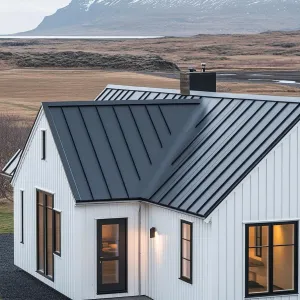Sleek Serenity: The Charm of a One-Story Retreat