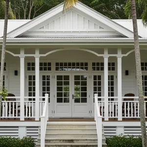 Tropical Colonial Fantasy Castle