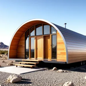 Curvaceous Cozy Cabin in the Desert