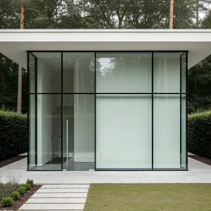 Reflective Hideaway in the Woods