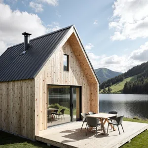 Rustic Retreat by the Serene Lake