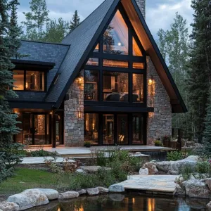 Mountain Dreamscape: A-Frame Haven