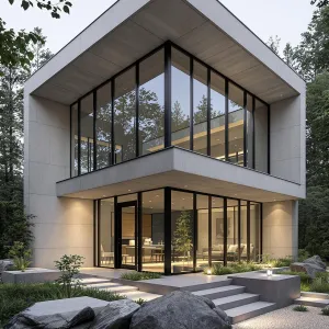 Geometric Gem: The Glassy Getaway