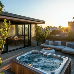 Private Spa With Hot Tub and Sauna