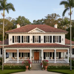 Tropical Colonial Grandeur