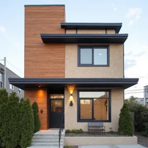 Prairie Layers, Stucco And Slate