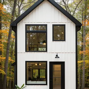 Charming Modern Cottage in the Woods