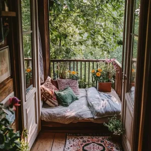 Cozy Dream Cottage Balcony Oasis