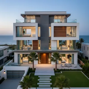 Terraced Oceanframe Cubes Estate
