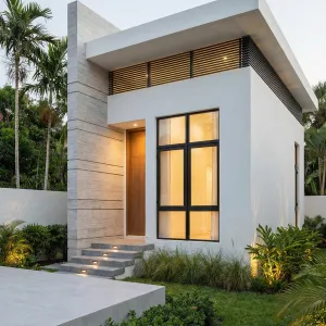 Palmcourt Linear Facade Micro Home