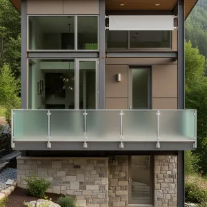 Modern Zen Den: A Glassy Getaway