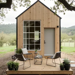 Minimalist Dream Hut: A Modern Tiny Delight