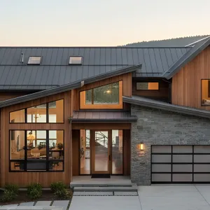 Glass and Timber Tranquility