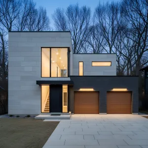 Slate Ledger Courtyard Streethouse