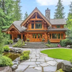 Logs of Luxury: The Ultimate Forest Retreat