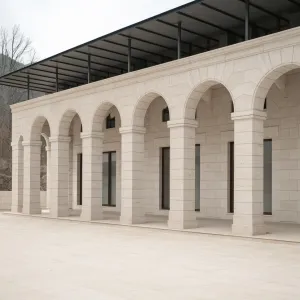 An Enclave of Elegance: The Arched Modern Marvel