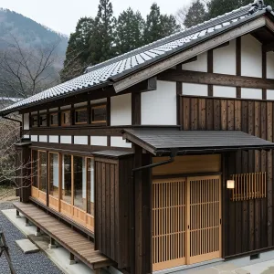 Timeless Timber Teahouse Among Trees