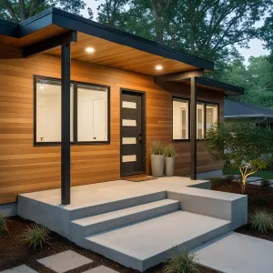 Amber Cedar With Jet-Black Trim