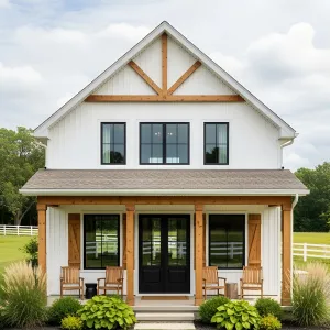 Farmhouse Delight with Timber Accents