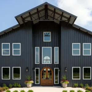 Metallic Frontier Mansion