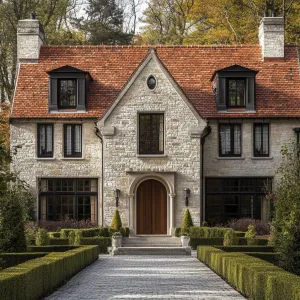 Chic Châteaux With Russet Hues