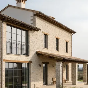 Modern Italian Farmhouse with Rustic Charm