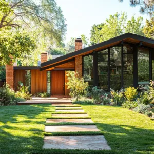 Vintage Oasis: Brick and Timber Haven