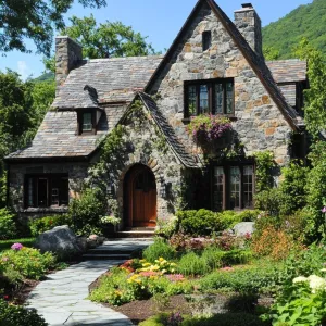 Cozy Cobblestone Cottage Nook