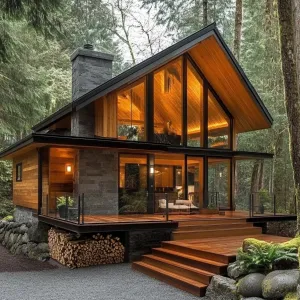 Chic Cabin in the Woods