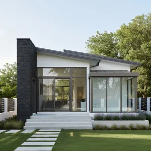 Stepped Shedlight Garden Bungalow