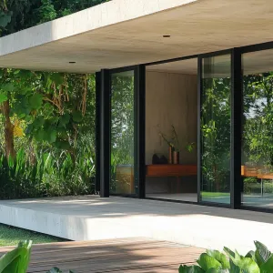 Modern Elegance: Bali’s Glass Haven