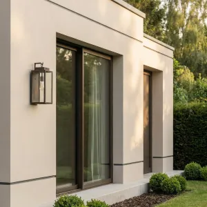 Soft Garden Bungalow With Framed Openings