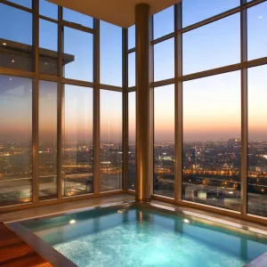 Indoor Glass-walled Pool