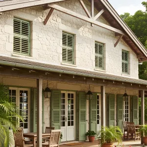 Serene Shutters Seaside Sanctuary