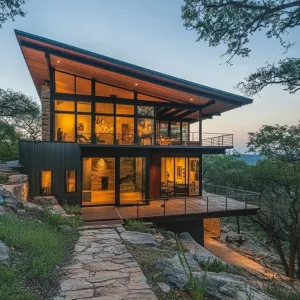 A Skillion Topper with a View That Pops