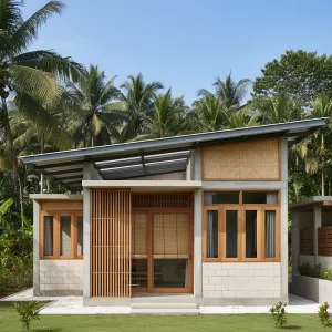Tropical Lean-To Micro Sanctuary