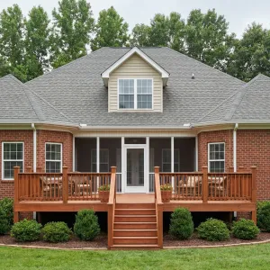 Center-Stage Porch Deck For Classic Homes