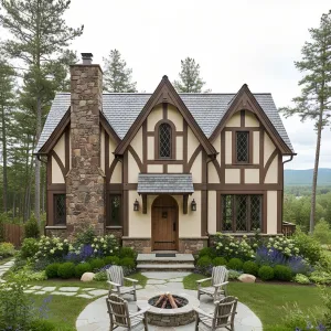 Woodland Gable Tudor Retreat