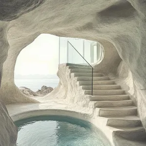 A Cave With a Hot Tub? A Dream Oasis