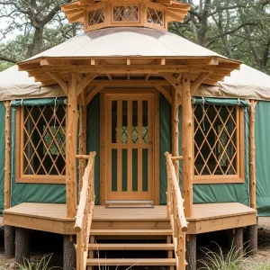 Yurtopia Haven: A Twig-Tastic Roundhouse