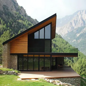 Chalet Serenity: The Asymmetrical Escape
