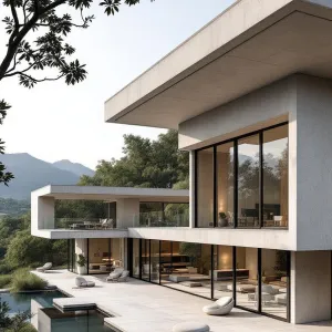 Concrete Oasis in the Foothills