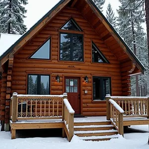 A Timbered Winter Delight